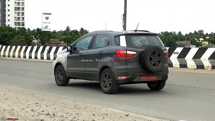 Scoop! 2021 Ford EcoSport facelift spied for the first time 