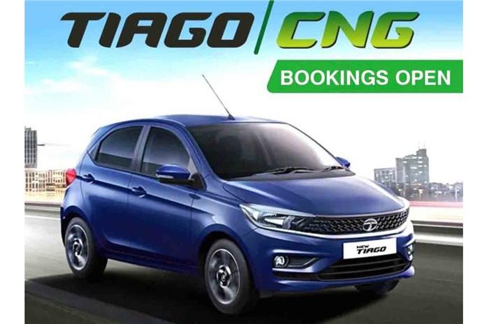 Tata Tiago and Tigor CNG bookings open 