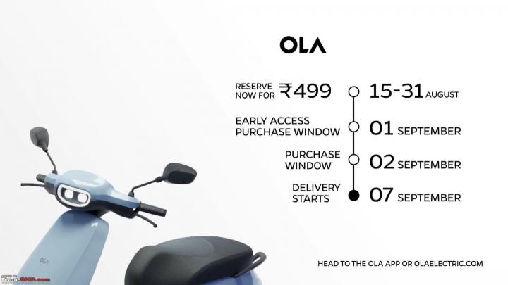 Ola S1 electric scooter launched with a sub-Rs. 1 lakh price tag 