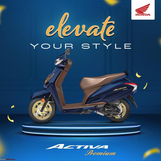 Honda Activa Premium Edition launched at Rs. 75,400 