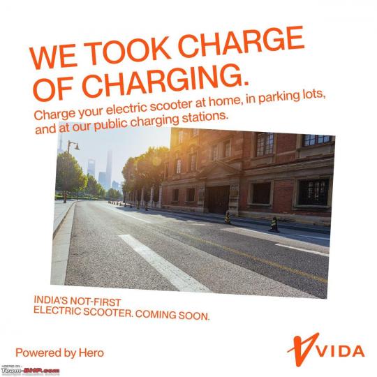 Hero Vida e-scooter to get swappable batteries 
