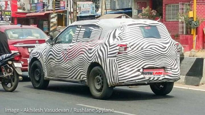 Citroen C3 Aircross spotted testing in India 