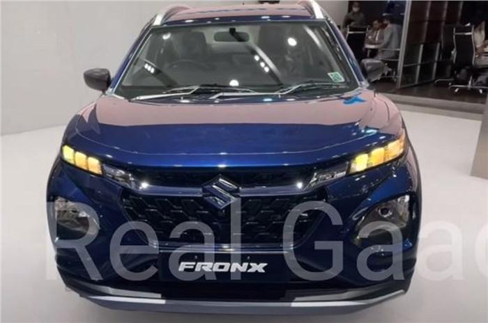 Here's what the Maruti Fronx Sigma variant looks like 