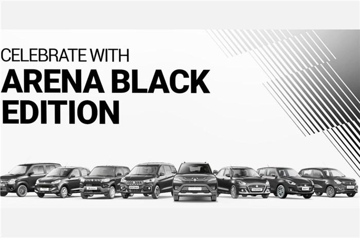 Maruti Suzuki launches Arena Black Edition models 