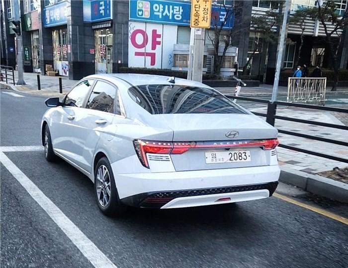Next-gen Hyundai Verna's rear design leaked ahead of launch 