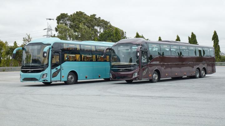 Volvo 9600 intercity buses launched in India 