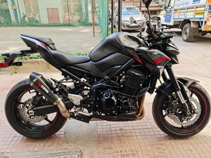 Purchased a Kawasaki Z900 superbike owned by a Bollywood celebrity 