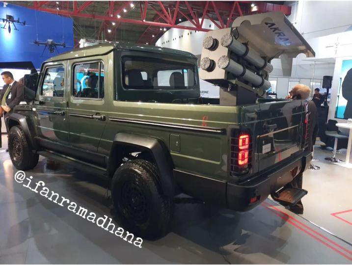 Force Gurkha pickup truck unveiled in Indonesia 