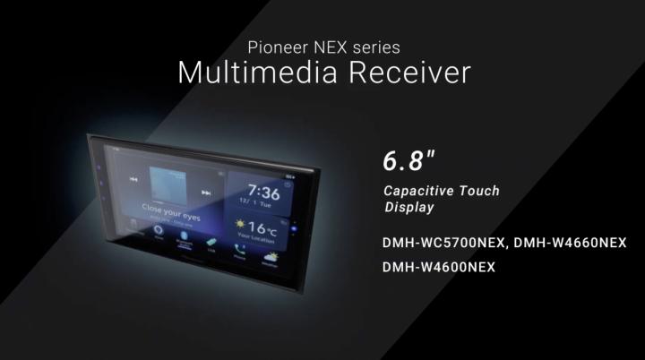 Pioneer's modular NEX - Separate touchscreen & headunit 