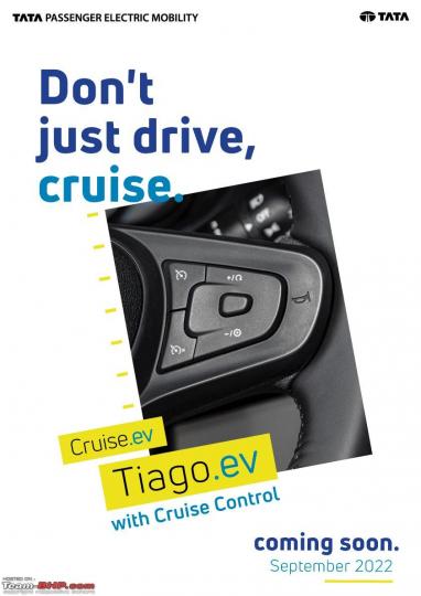 Tata Tiago EV teased; to get multi-mode regen 