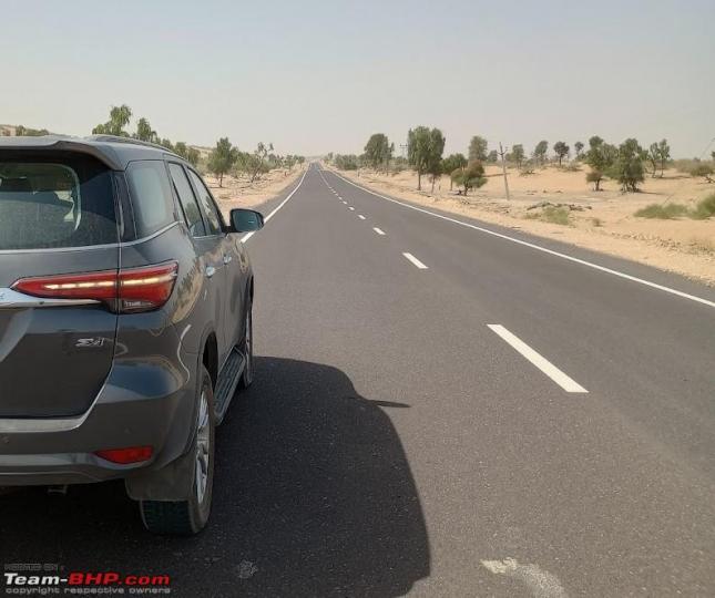 A 5000km Bangalore-Rajasthan road trip in my Toyota Fortuner 4x4 MT 