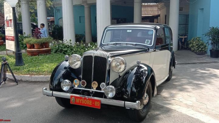 Had the privilege to drive the Maharaja of Mysore in my vintage Daimler 