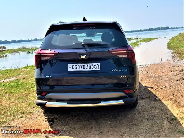 Did a 1100 km Bhilai-Agra road trip in my Mahindra XUV700 diesel AWD AT 