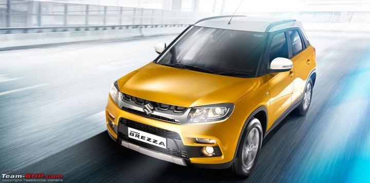 Maruti Vitara Brezza images, variants and features leaked! 