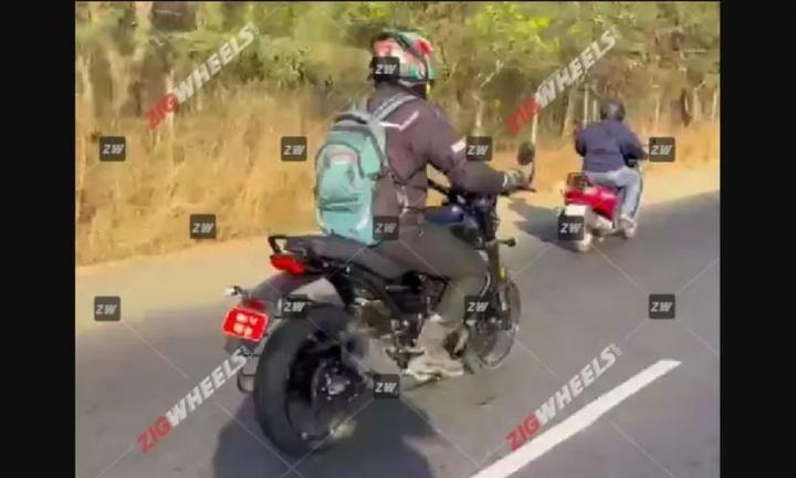 Bajaj-Triumph bike for India spied; looks production ready 