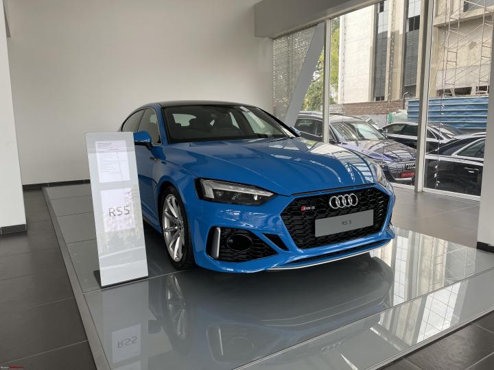 Audi A4 test drive and a complimentary ride in the RS5 