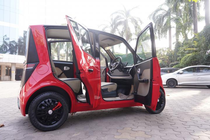 PMV Eas-E electric microcar launched at Rs. 4.79 lakh 