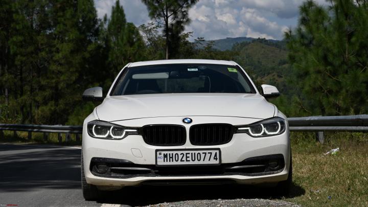 Exploring Uttarakhand in our lowered BMW 330i in the recent downpour 
