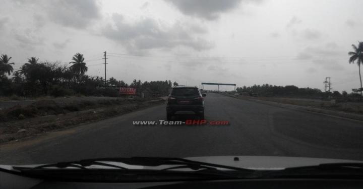 Scoop: 2015 Ford EcoSport facelift spotted testing in India 