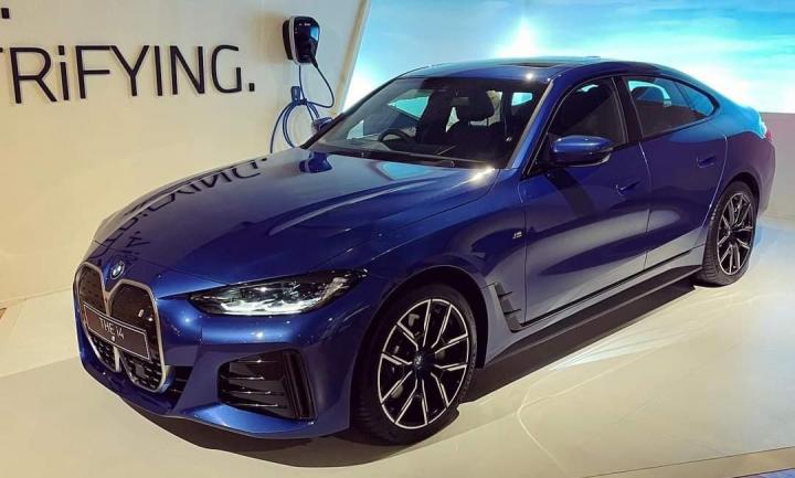 India-spec BMW i4 electric sedan unveiled 