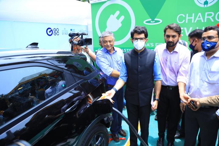 Mumbai gets India's first biogas powered EV charger 