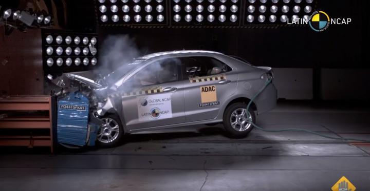 Ford Figo earns 0 stars in updated Latin NCAP crash test 