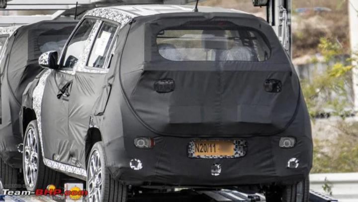 Hyundai AX1 micro-SUV spied testing 