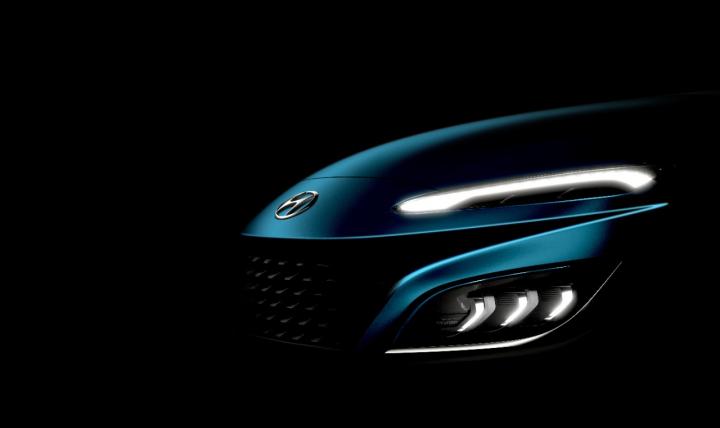 Hyundai Kona facelift teased 