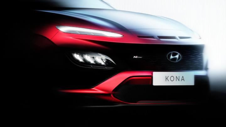 Hyundai Kona facelift teased 
