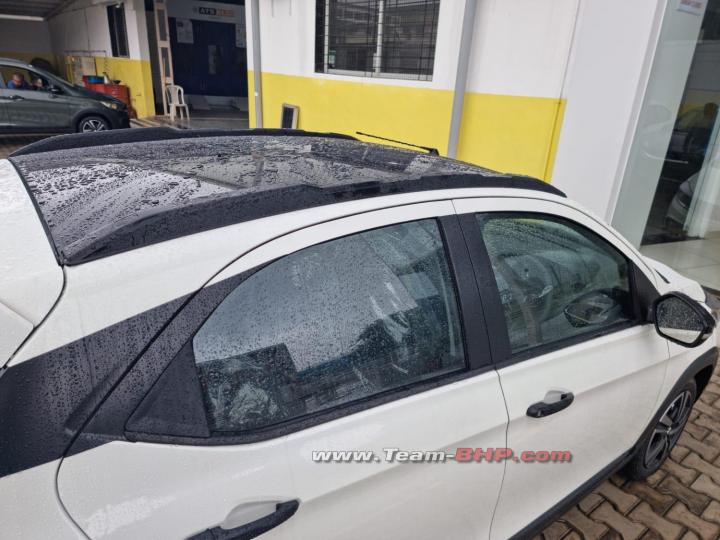 Scoop! Tata Tiago NRG facelift spotted at dealership 