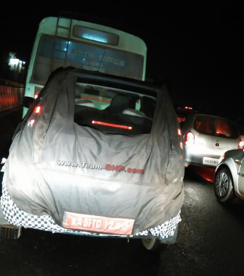Scoop! 4-door Mahindra Reva e2o caught on test 
