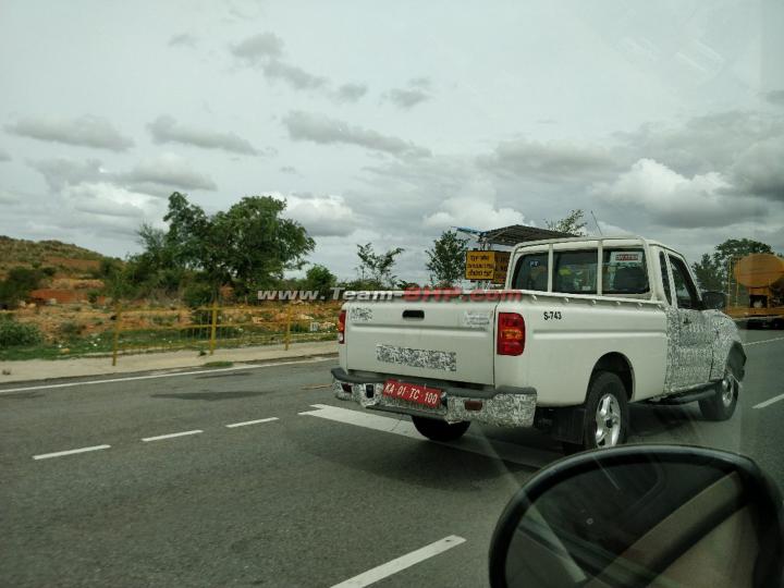 2-Door Mahindra Scorpio pickup spotted testing 