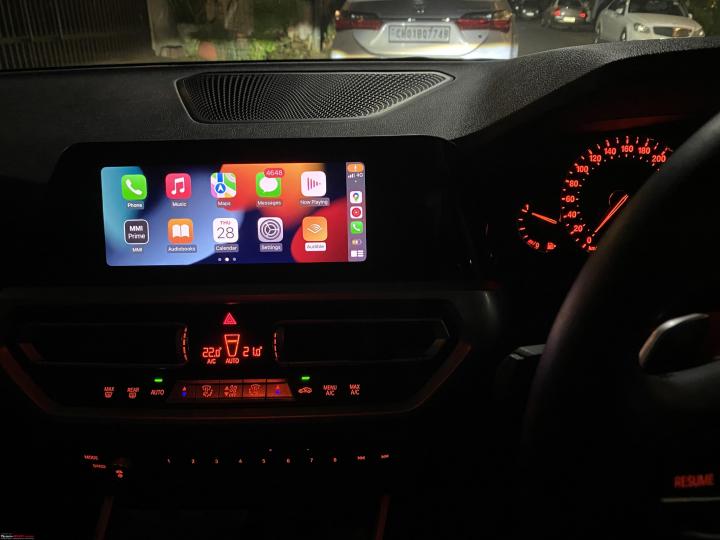 My BMW 3 Series G20: Added Apple CarPlay with Bimmertech MMI 