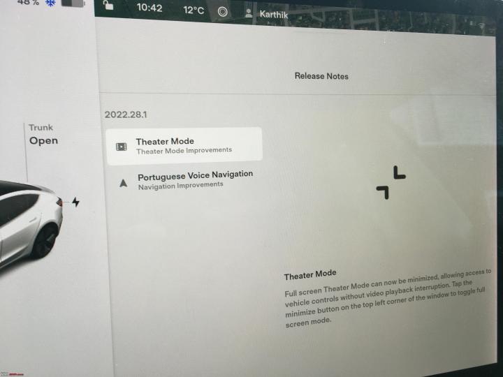What changes do the 3 latest software updates on my Tesla Model 3 bring 