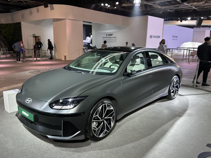 Auto Expo 2023: Hyundai Ioniq 6 electric sedan unveiled 