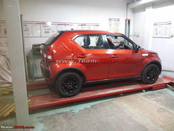 Scoop! India-spec Maruti Ignis spotted without camouflage 