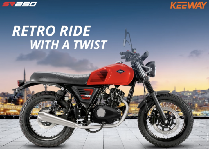 Keeway SR250 launched at Rs. 1.49 lakh 
