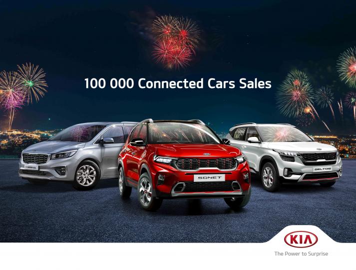 Kia sells 1 lakh cars equipped with UVO connect tech 