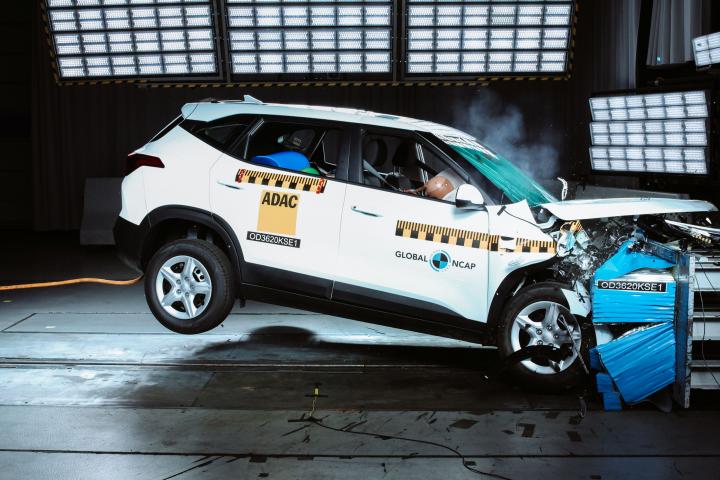 Kia Seltos scores 3-stars in Global-NCAP crash tests 