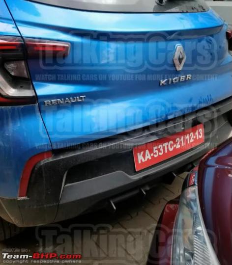 Renault Kiger electric SUV spied ahead of Auto Expo 2023 