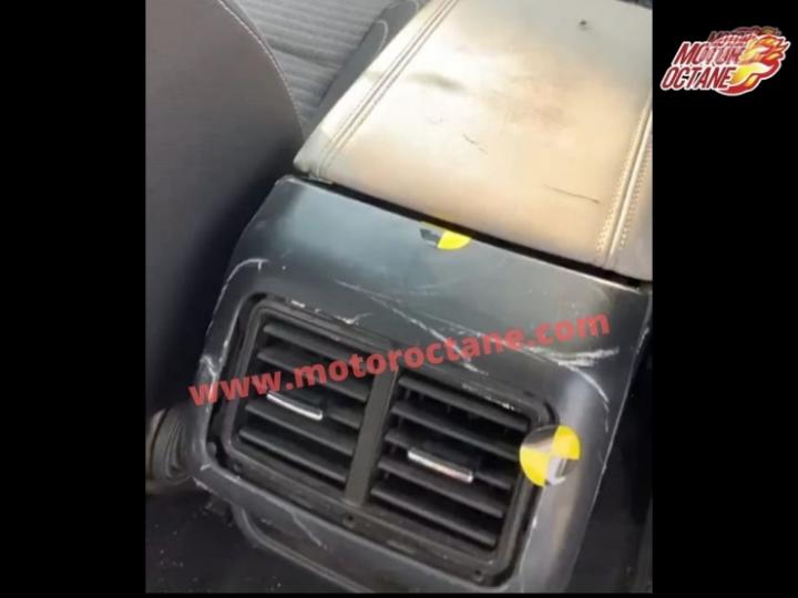 Mahindra XUV700 interior details revealed in spy images 