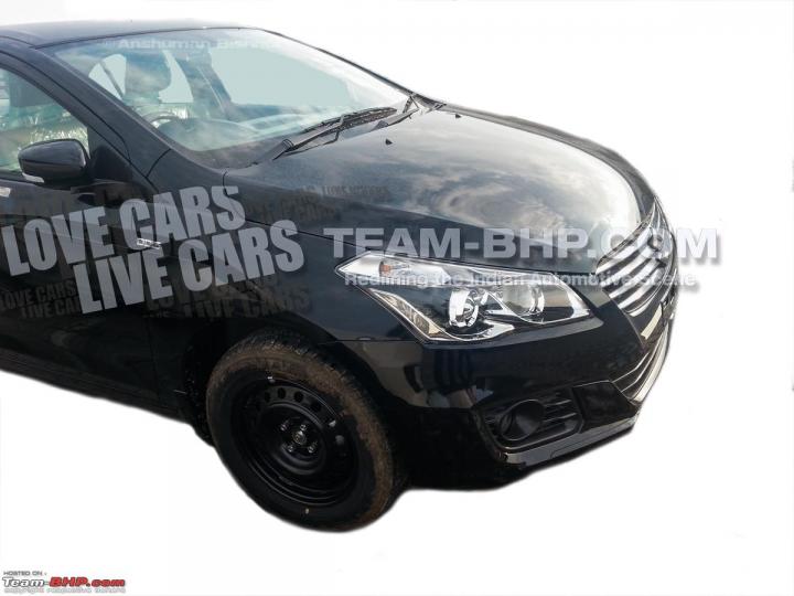 Team-BHP scoops uncamouflaged images of the Suzuki YL1 sedan 