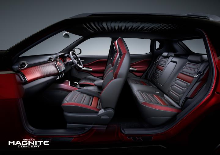 Nissan reveals interior of the Magnite Concept 
