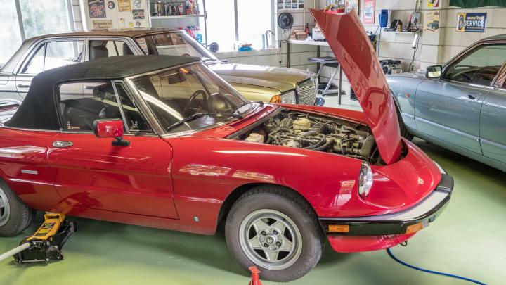 Issues with my Alfa Romeo Spider & my visit to a car workshop 