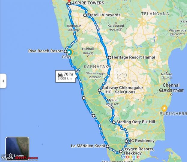 20-day road trip in my Audi A3: Drove for 70 hours & covered 3000 km 
