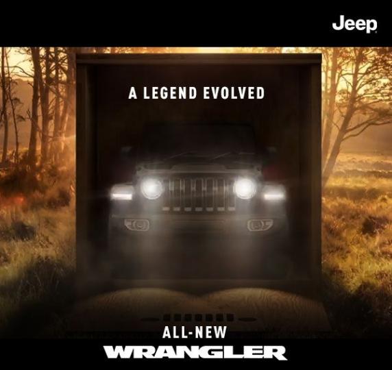 4th-gen Jeep Wrangler to be launched on August 9, 2019 