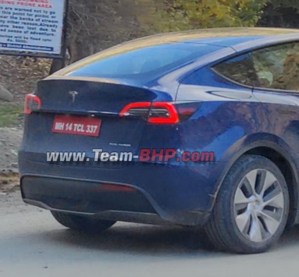 Scoop! Tesla Model Y spotted in Himachal Pradesh 