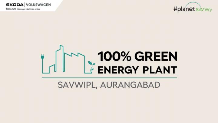 Skoda-VW Aurangabad plant switches to 100% green energy 