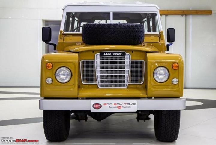 MS Dhoni buys a 1971 Land Rover Series 3 at BBT auction 