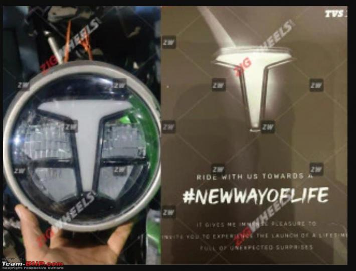 TVS' new motorcycle headlight design leaks ahead of the launch 